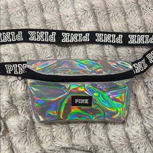 PINK Holographic Fanny Pack